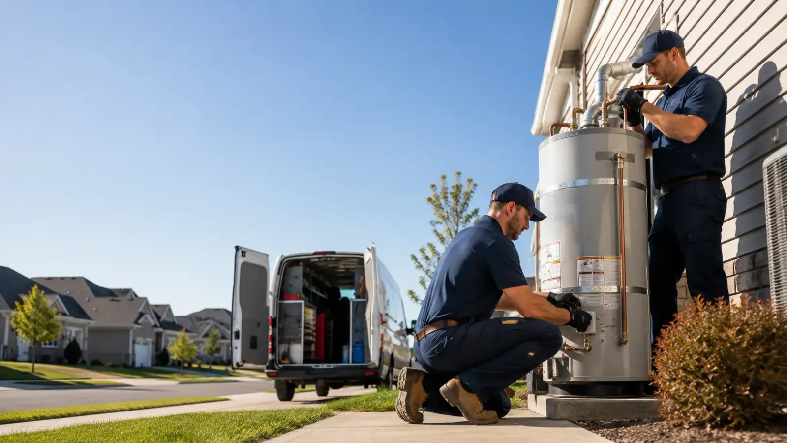 Water Heater Installation in Mountain, ND